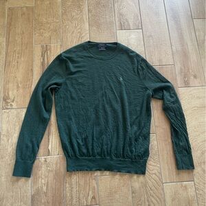 Polo Ralph Lauren Forest Green Merino Wool Sweater